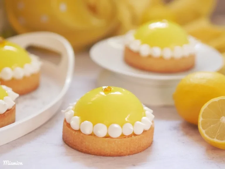 Tartelette citron Meyer & crème d’amande