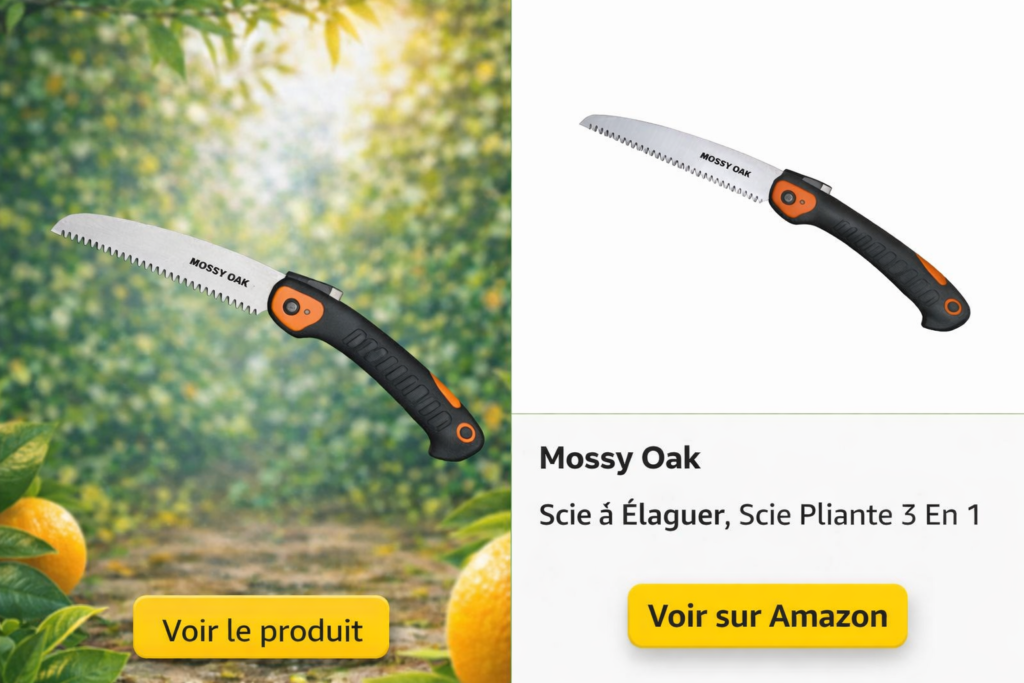 Mossy Oak Scie à Elaguer, Scie Pliante 3 En 1