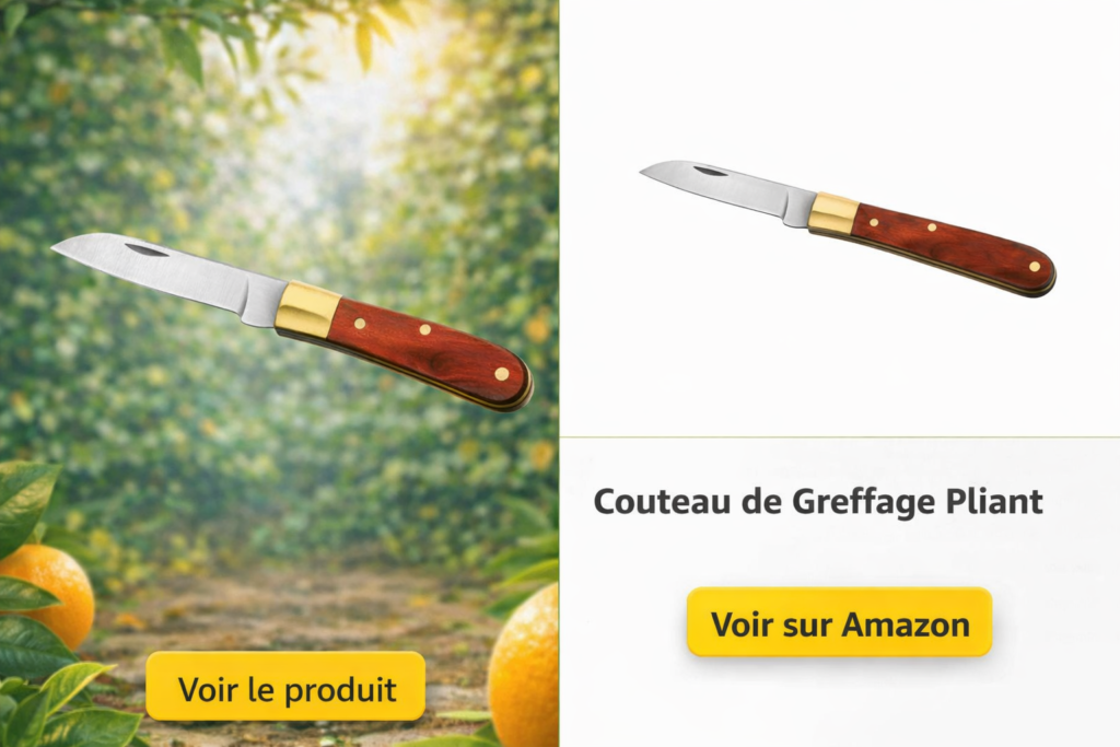 Couteau de Greffage Pliant