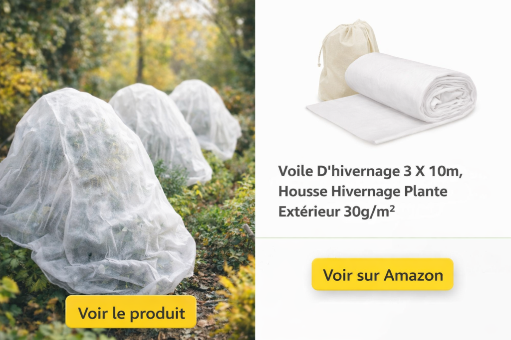 Voile D'hivernage 3 X 10m, Housse Hivernage Plante Exterieur 30g/m²