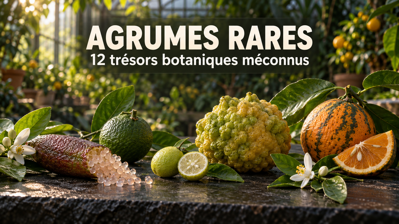 Agrumes rares : 12 trésors botaniques méconnus du monde