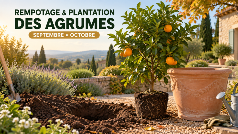 Rempotage et plantation des agrumes en septembre et octobre
