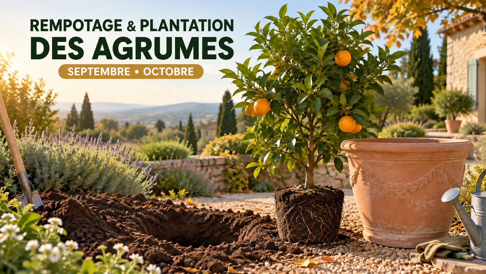 Rempotage et plantation des agrumes en septembre et octobre