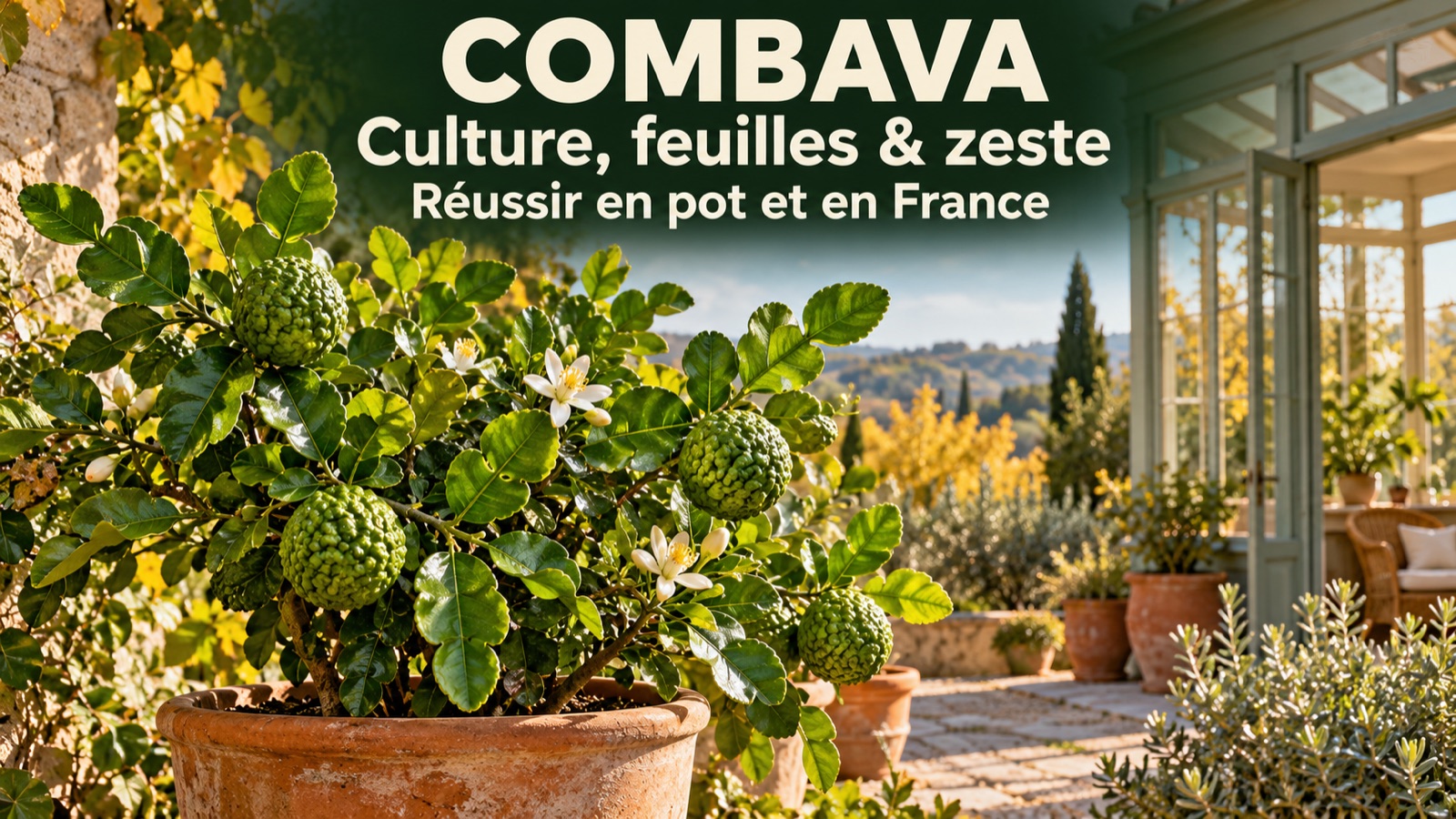 Combava : culture en France, entretien, feuilles et zeste