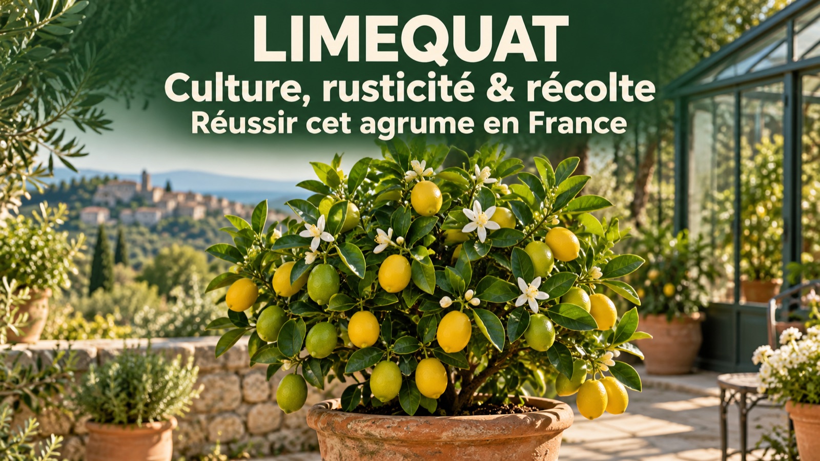 Illustration IA : Limequat, culture, rusticité et récolte en France.